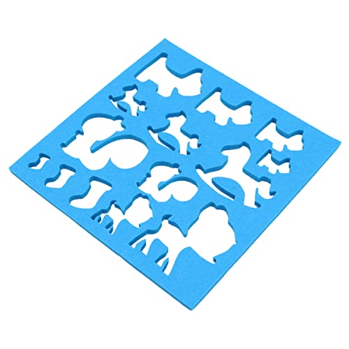 La confezione include ： 7 X stampi per applique in feltro ad ago fai-da-te di diversi modelli