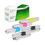 TCT Premium Compatible Toner Cartridge Replacement for Okidata C330 C310DN C330DN C530dn, MC361...