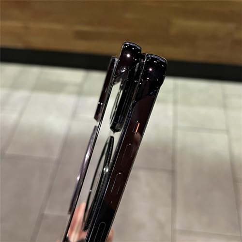 Couvercle de charge sans fil magnétique transparent pour iPhone 13 et 14 coque sans cadre