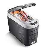 ❄ Este mini refrigerador para automóvil tiene dos modos de enfriamiento: enfriamiento rápido MAX y modo de ahorro de energía ECO. Encender MAX puede proporcionar un enfriamiento fuerte, que es más conveniente para almacenar bebidas o helados; cambie al modo de ahorro de energía ECO, que ahorra energía y es adecuado para la conservación de la temperatura constante Verduras y alimentos.