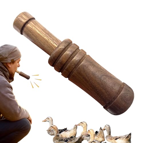 Generisch Entenpfeife | Tierlocker Mit Realistischer Klangwiedergabe | Entenlockpfeife,für Jugendliche, Erwachsene, Anfänger, Outdoor, Reisen, Camping, Wandern, Rucksacktouren