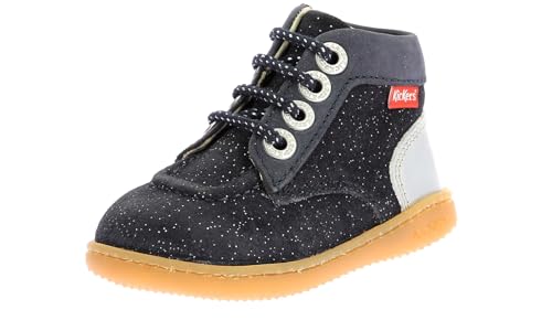 Kickers KICKICONIC,BOTTILLON BEBE MARINE ARGENT, 20 EU