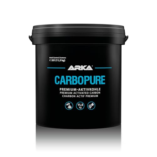 MICROBE-LIFT Carbopure - 11,5 kg - Carbón Activo de Primera Calidad, Elimina eficazmente Las impurezas y la turbidez de Cualquier Acuario, Activado por Vapor y Lavado con ácido.