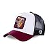 CAPSLAB Casquette Dragon Ball Z Tortue Ingénieux Kame Rouge et Blanche Baseball - Homme, tennis, taille unique