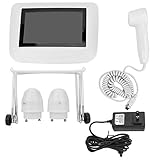Hair Facial Skin Detector, 5 Inch LCD Screen Digital Skin Diagnosis Scanner System Hair Analyzer Analysis Scanner Rechargeable Hair Analyser Machine Digital Skin Health Detection for Home Salon(US)