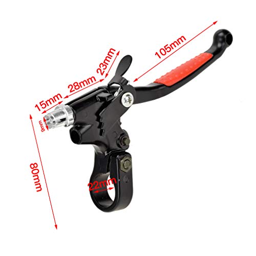 image for HIAORS Motorized Bicycle Clutch Lever with Lock Replacement for 49cc 6