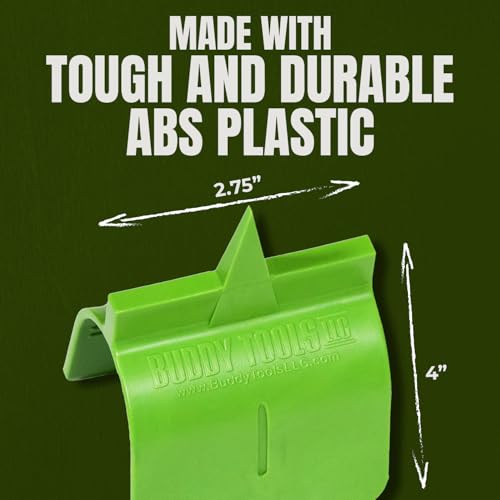 Buddy Tools Mark N Guard, Set of 5 - Drywall Outlet Marker for Finishing - Protects Wires During Sheetrock Installation - Drywall Tools for Electrical Outlet Marking - Electrical Box Locator