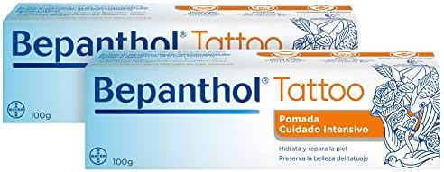 BEPANTHOL Crema para Tatuajes con Pantenol - Hidrata - Repara la ...