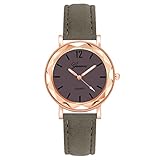⌚⌚⌚ Das ultradünne, klassische integrierte Design und das einfache Zifferblatt machen es charmant und elegant und leicht abzulesen. Zurückhaltender Luxus und praktisch, damit Sie es genießen können. Der Riemen kann entsprechend der Größe Ihres Handgelenks eingestellt werden.