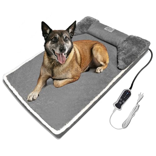 Heated Dog Bed for Large Dogs