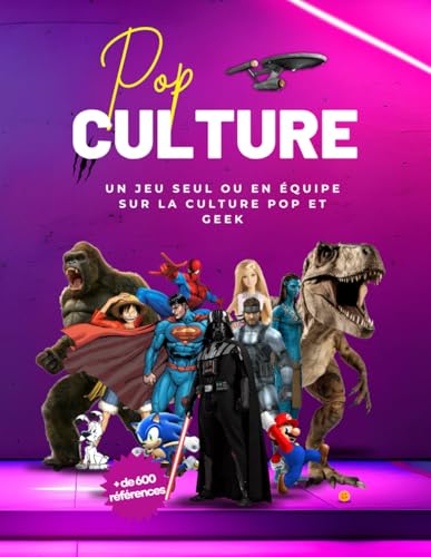 Pop Culture: Un jeu seul ou en équipe sur la culture pop et geek ⎮ Cinéma, Séries, Jeux Vidéo, Mode et Sport