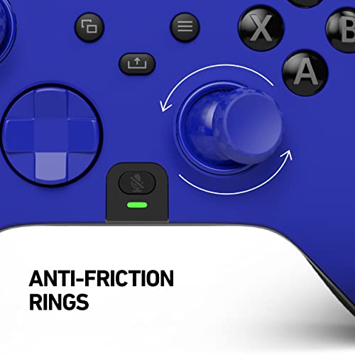 Image of SCUF Instinct Controller Removeable Faceplate Kit - Anti Friction Rings - Xbox Series X, S, Xbox One - Blue