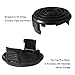 THTEN WA0014 Trimmer Replacement Spools for Worx WG168 WG184 WG190 WG191 Weed Eater String Edger Spool Line Refills Parts Auto-Feed 20ft 0.080