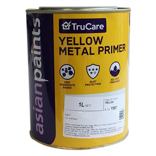 Image of Asian Paint Trucare Yellow Metal Primer (4 Liters)