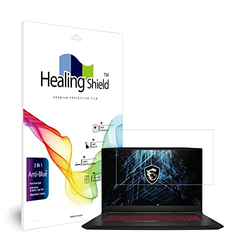Muellery Healingshield �X�L���V�[���t���ی�t�B���� Screen Protector Eye Protection Anti UV Blue Ray Film Compatible with MSI Sword GF76 A11UE