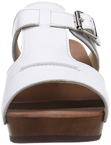 Woody Kerstin, Zoccoli Donna, Bianco(Weiß (Weiss)