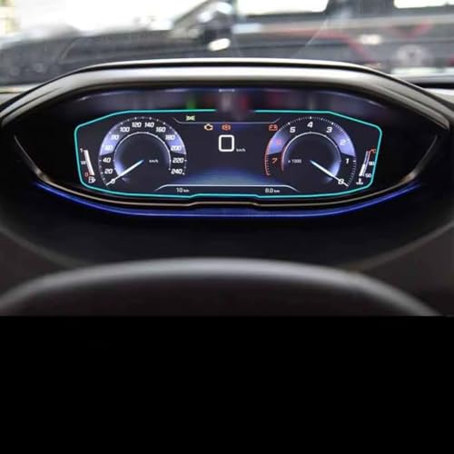 Garde tableau bord HD transparent Peugeot 5008 3008 film protection 2018
