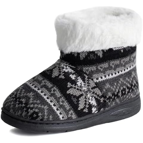 GURGER Kids Winter Faux Fur Slippers Cover