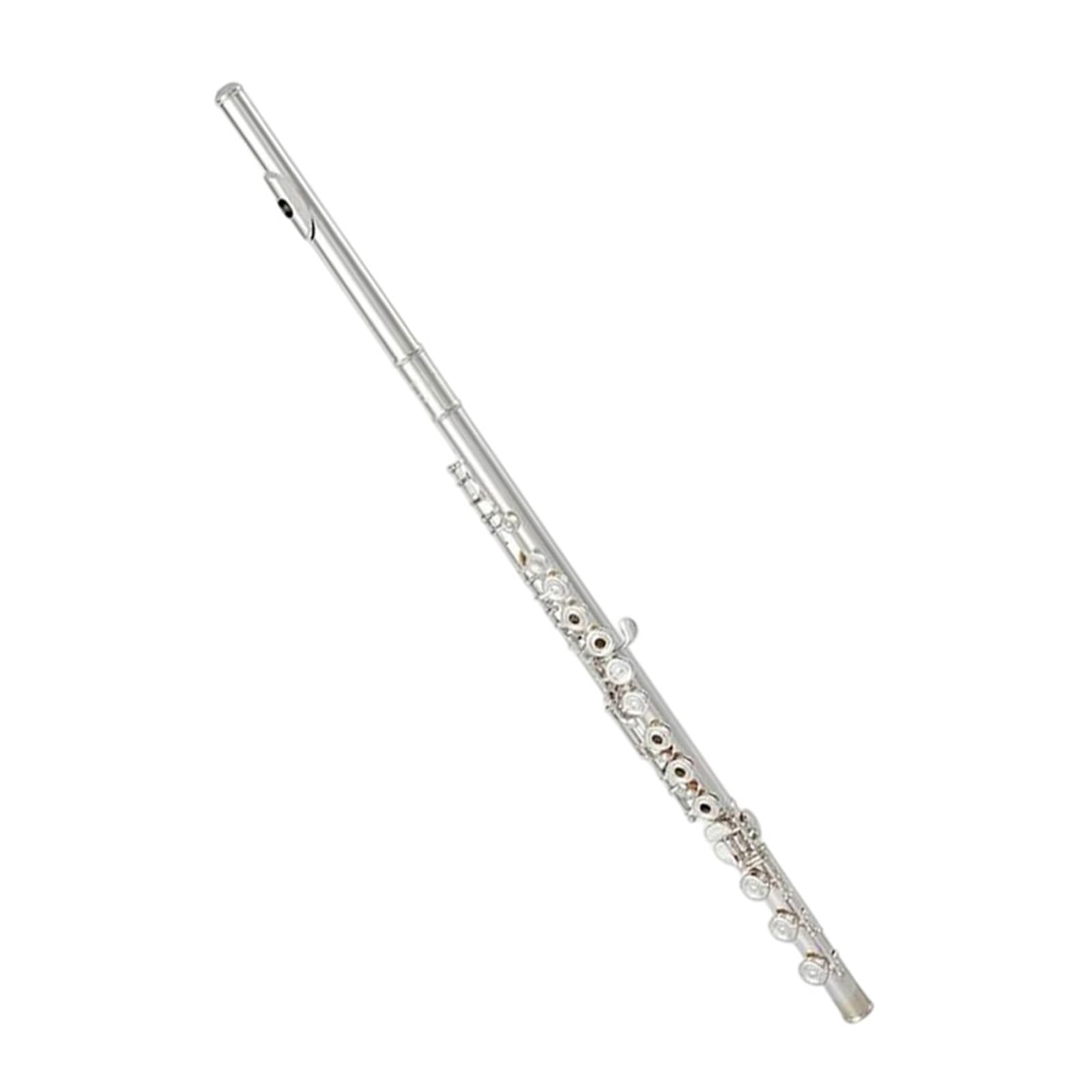 CF 601 Profesional Cuproníquel Apertura C Llave 17 Agujeros Flauta Plateada Con Estuche