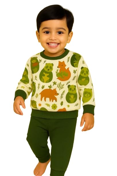 WAAMY69 Adorable Animal Print Sweatshirt & Pant Set for Toddlers - Review, Price and Buying Guide