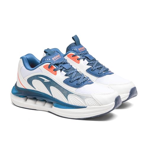 Image of ASIAN Powerkick-08 Men's Running & Sports Shoes | Air-Tech Cushion Sole for Shock Absorption | Lightweight, Durable & Stylish Sneakers for Gym & Training