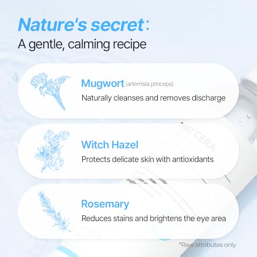Image of Breezytail PetO'Cera Q-Eye, Eye Stain Remover for Dogs and Cats, Removes Tear Stains, Discharge, Soothes, Neutralizes Odors, Vet Approved, Korean Pet Skin Care (4 fl oz /120ml) (4 fl oz)