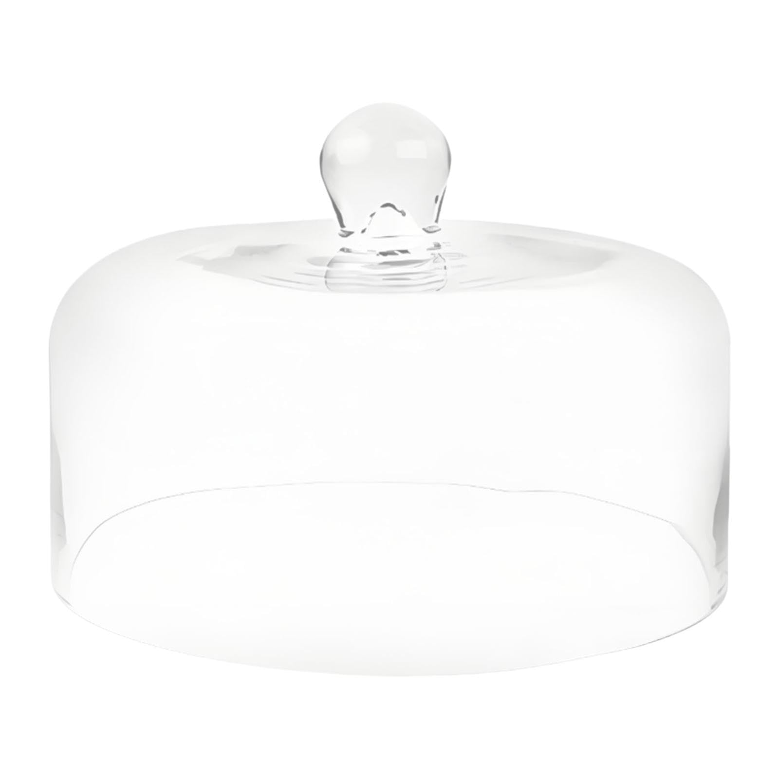 IEUDNS Acrylic Cake Stand Cover,Round,Transparent,Acrylic Food Dome Cake Lid for Cake Plate, Serving Platter Decor, S