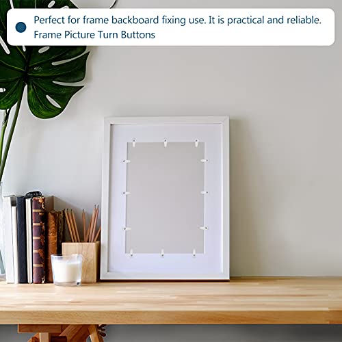 Image of Picture Frame Hardware Picture Frame Hardware 100pcs Photo Frame Back Plate Buckles Picture Hangers Kit Backboard Buckles Picture Hanging Hardware Picture Hanging Hardware