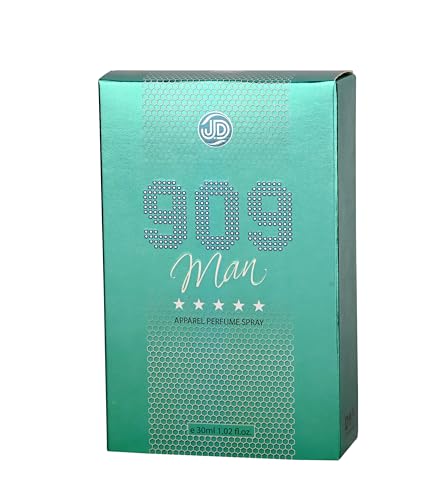 Image of JD INTERNATIONAL 909 MAN Apparel Classic Range Perfume for Men with Long Lasting Fragrance - 30 ml