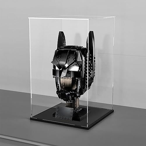 Transparente Acryl-Vitrine für Spielzeug, Sammlerstücke, staubdichter...