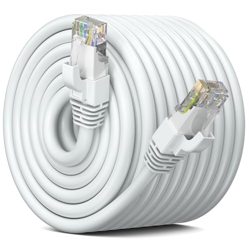 Maximm Cat6 Ethernet Cable Ft White 10Gbps 550MHz UTP Cord