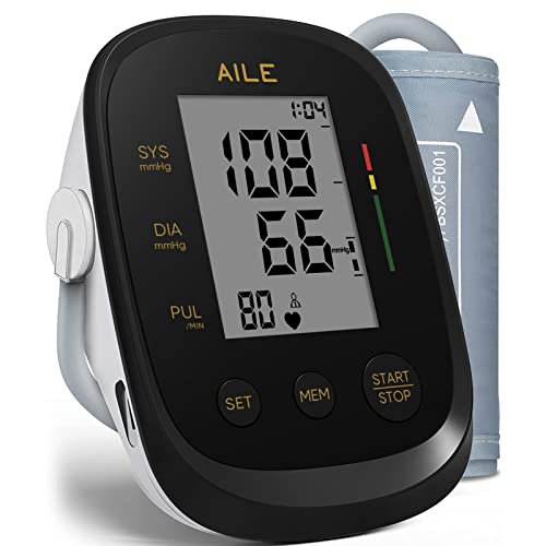 AILE Tensiometre Bras Professionnel Grand Brassard Réglable 22-40 cm 2 * 99 mémoire Tensiomètre...