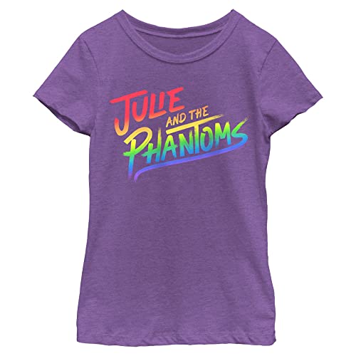 Netflix Julie and The Phantoms Jp Logo Fill Girls Short Sleeve Tee Shirt