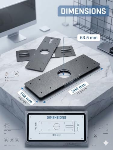 Image of Audiovan Led Tv 360 Rotating TV Bracket for Room Partition Mounting Rotation Stand for partition Compatible for 32-75 Inches Led Modern Rotating TV Cabinet Design