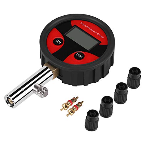 Mtlavish Digital Reifendruckmesser für präzise Reifendrucküberwachung, Reifenlebensdauer verlängern, für Autos und LKWs von 0 bis 200 PSI mit hochauflösendem LCD Bildschirm, schnelle Messung, einfach