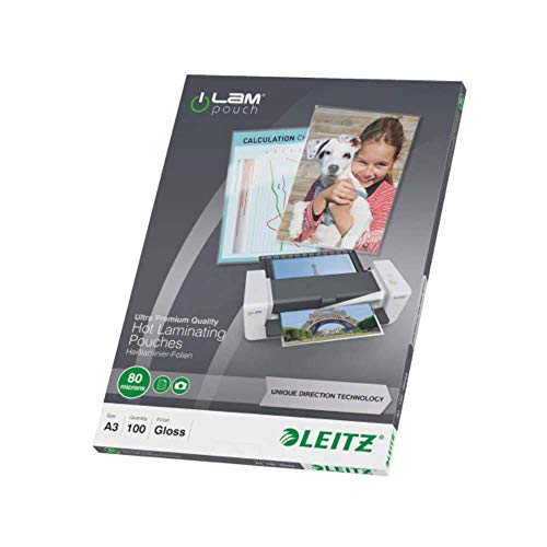 TruLam 5 Mil Laminating Pouches with Rounded Corners | Portrait Small Size | 5-1/4 in. x 7-1/4 in. | Glossy Finish | Premium Adhesive for High-Clarity | 2 Carriers Included | 200 Pack