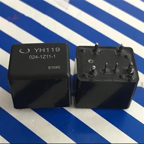 Relais de voiture 24V YH119-024-1Z11-1 DIP7 par lot de 5 pièces