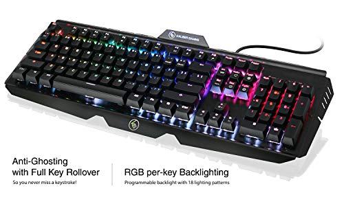 Image of IOGEAR HVER Pro RGB Mechanical Gaming Keyboard-Brown Switch, GKB720RGB-BN