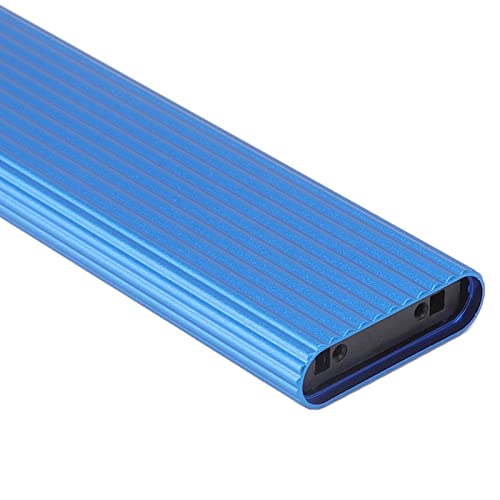 Caja externa M.2 SSD Adaptador USB C 3.1 de aluminio azul miniatura 2