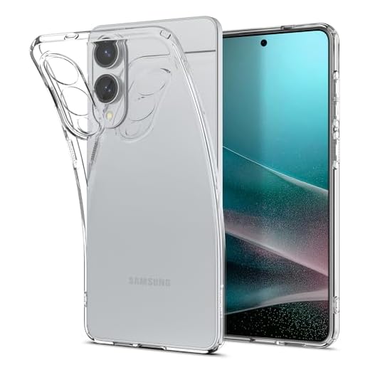 Spigen Liquid Crystal Designed for Galaxy S25 Edge Case (2025) [Anti-Yellowing], [Military-Grade Protection] - Crystal Clear