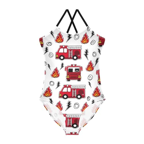 Image of Ollabaky Girls One Piece Swimsuit Bathing Suit Beachwear 3-10T