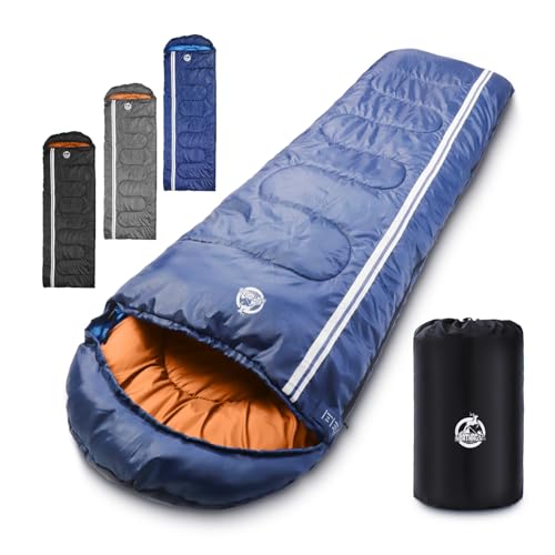 Northroad Outdoor Camping Sleeping Bag, 3 Season Warm & Cool Weather, Winter Spring Fall Lightweight Waterproof Sleeping Bag
