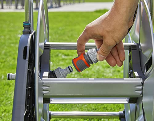 Gardena Carrello Avvolgitubi Aquaroll M Metallo - 2