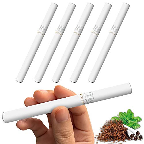 iSmoke シガレス 電子タバコ 禁煙 禁煙グッズ シーシャ ベイプ 本体 vape ベイプ リキッド ヴェポライザー 使い捨て電子タバコ ニコチン タールなし (タバコメンソール5本)