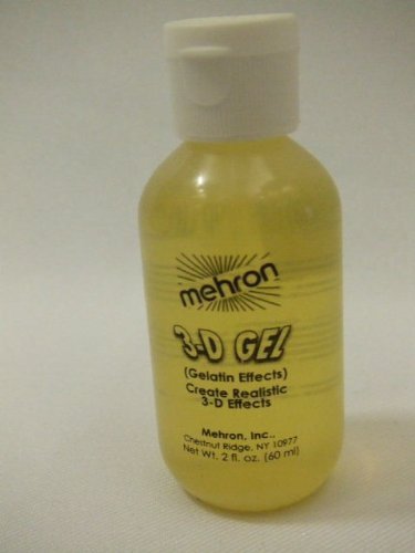 mehron 3D gel transparent 2 oz