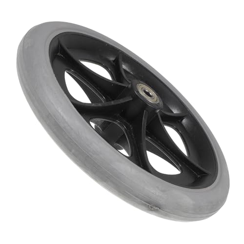 BCOATH 1pc Solid Front Wheel for Wheelchairs Caster Rotation...