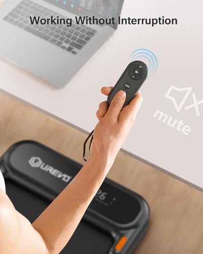Urevo URTM026 Walking Pad, Under Desk Treadmill For Home Office, Portable Desk Treadmill With Double Shock Absorption Remote Control Led Display thumb #4