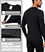CYPER SUN 5 Pack Thermal Compression Shirts Men, Base Layer Top Sport Gear, Fleece Lined Long Sleeve Underwear for Cold Weather L