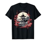Hervidores de hierro Nambu Tekki Regalos de arte japonés Gráfico divertido Camiseta