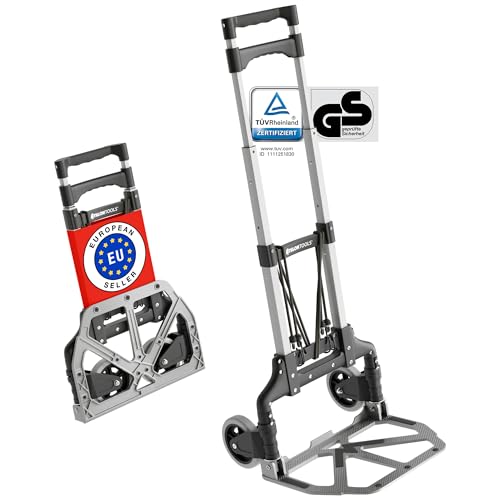 ATHLON TOOLS Carrello di trasporto pieghevole in...